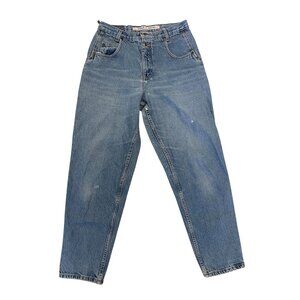 Vintage Zena 80's jeans high waisted tapered double button USA sz 14